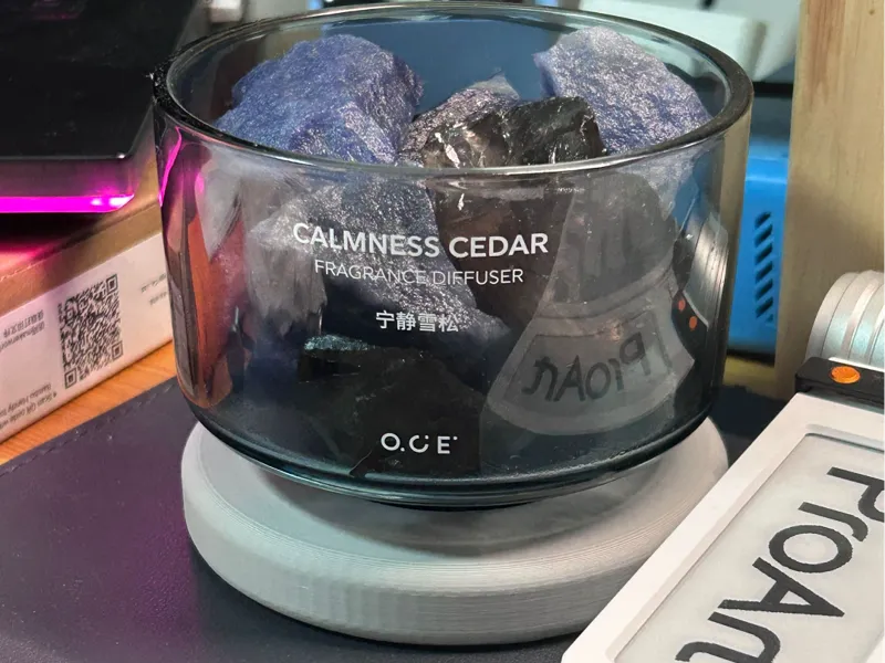 Crystal Stone Aroma Diffuser Base|晶石香薰扩香器底座