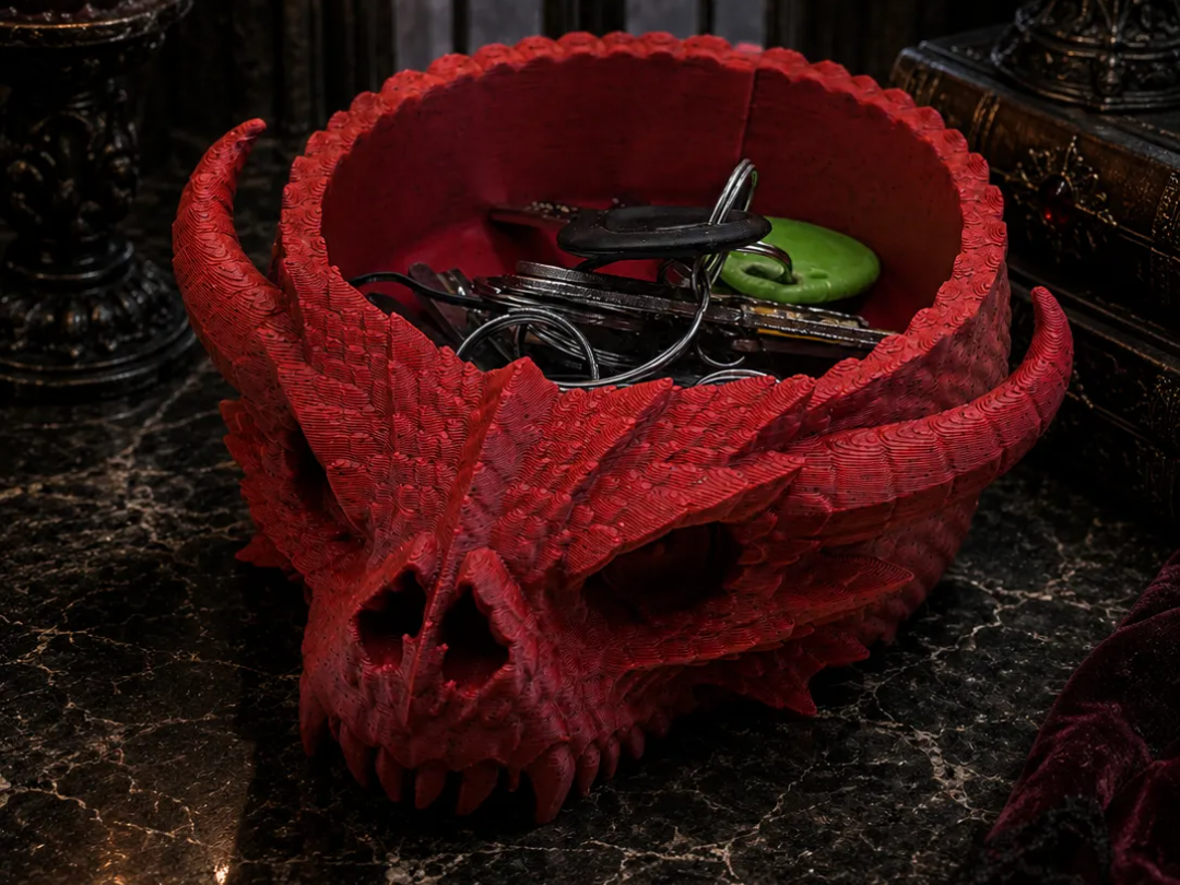 Inferno Skull Bowl