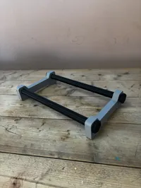 Lighter base to save filament