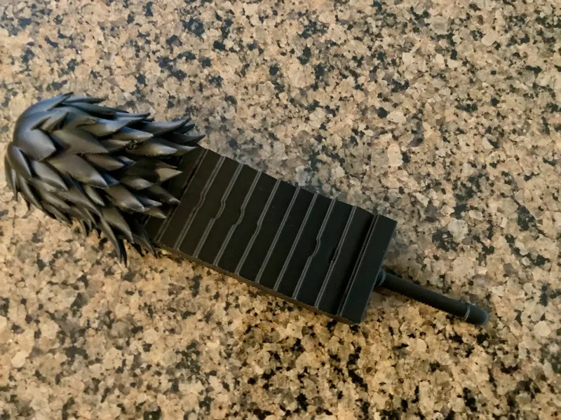 Spiked Shark Skin Sword