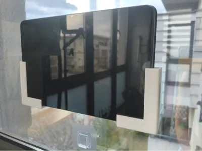 Tablet wall holder - for sticker