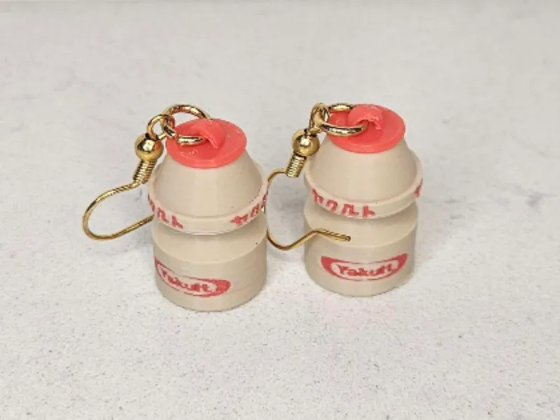 Yakult Charm for Earrings/Jewlery