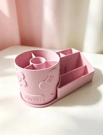 Modelo para impresión 3D: werwer 旋转桌面收纳 — vista de referencia 3