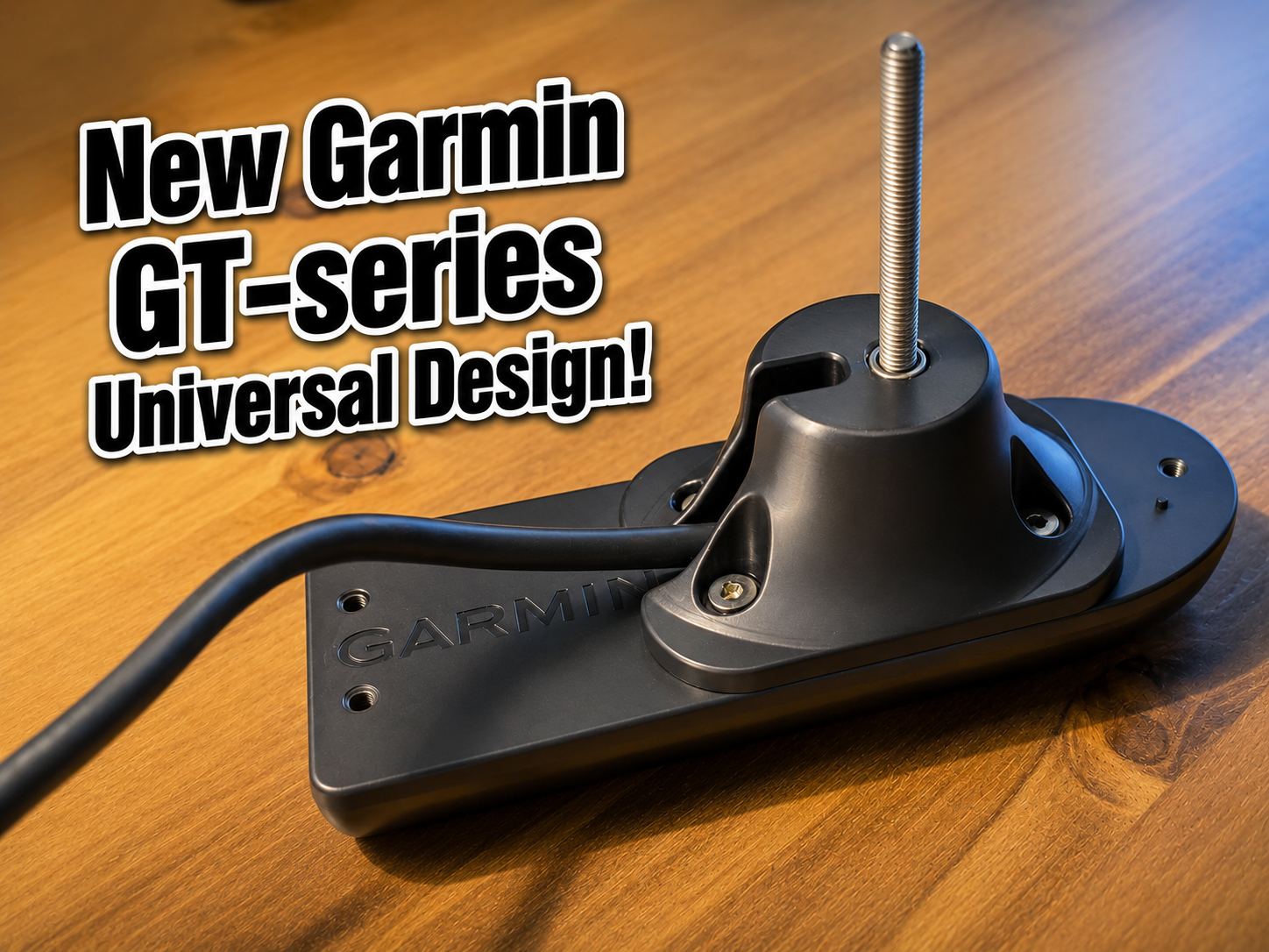 Catch120 Garmin GT-series Ducer Scupper Mount