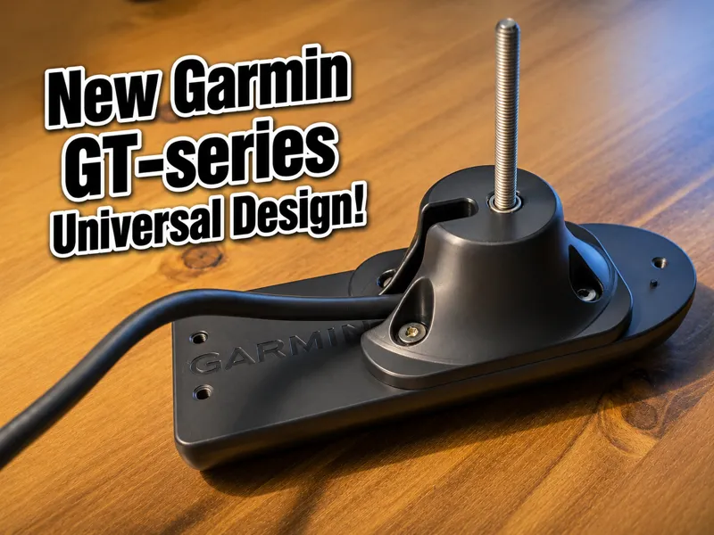 Catch120 Garmin GT-series Ducer Scupper Mount