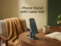 Support téléphone avec fente pour câble — photo 1