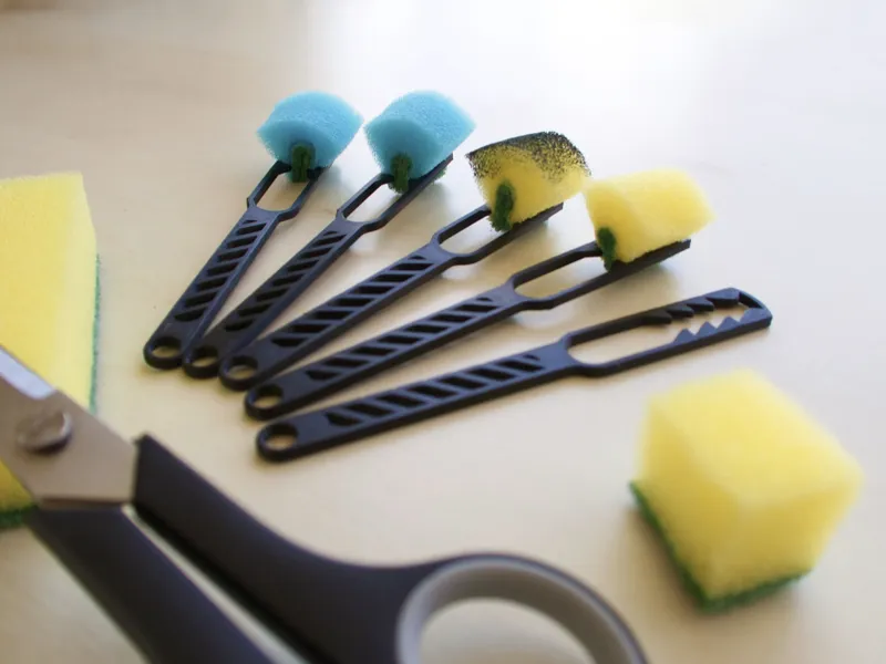 Reusable Sponge Brush Handle