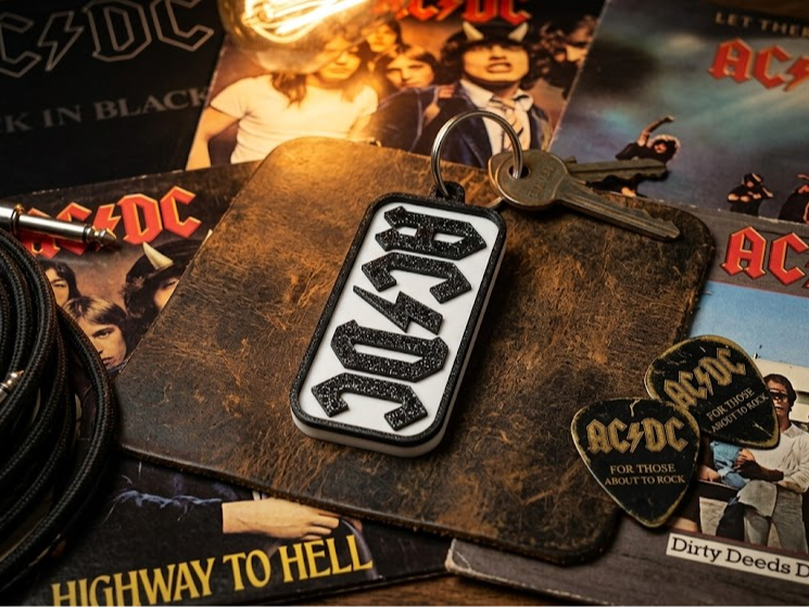 AC/DC Keychain