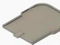 1 RC controller battery cover