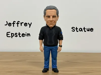 Jeffery Epstein Statue