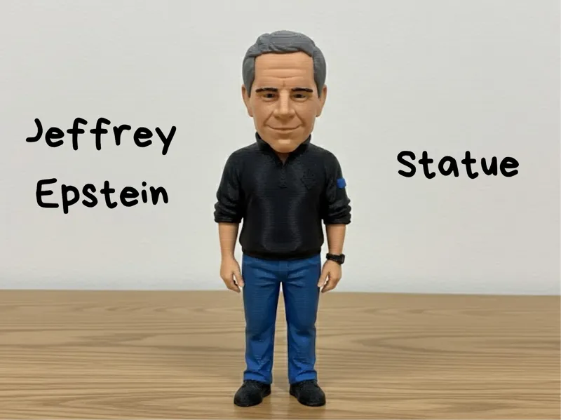 Jeffery Epstein Statue