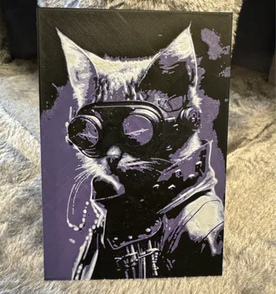 Cyberpunk kitty