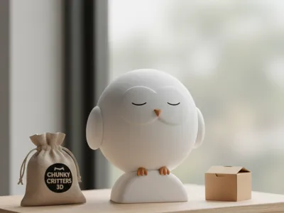 Owly-Poly — The Minimalist Zen Owl