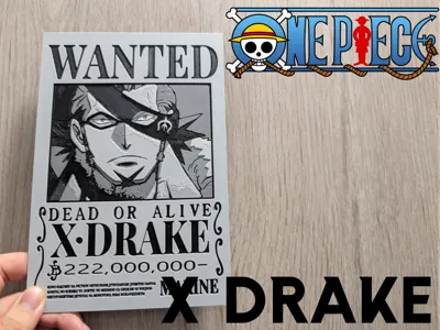 One Piece Wanted Poster | Collection - MakerWorld: Download Free