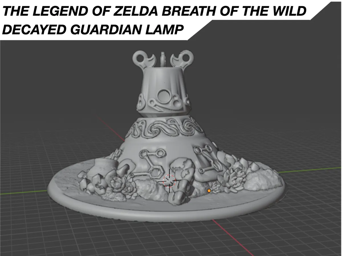 Lampe Gardien en ruine (Zelda BOTW)