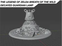 Lampe Gardien en ruine (Zelda BOTW) — photo 1