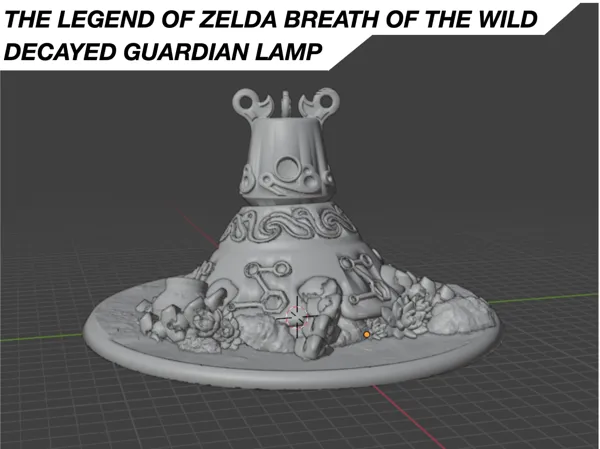 Lampe Gardien en ruine (Zelda BOTW)