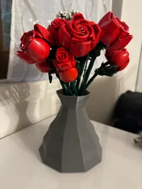 Grand vase brique pour bouquet — photo 2