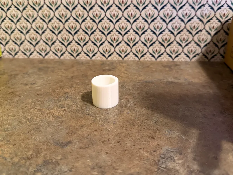 1/2 Inch to 3/4 Inch dowel adapter
