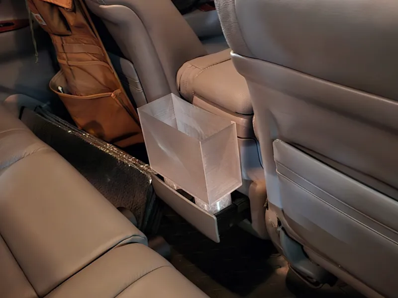 LX470 Rear Passenger Cup Holder Trash Can