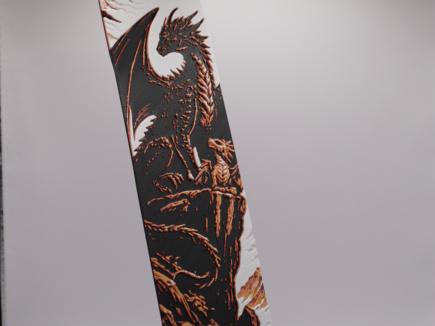 Fourth Wing Inspired Dragon Bookmark 