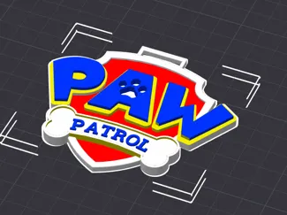 Paw Patrole Badge