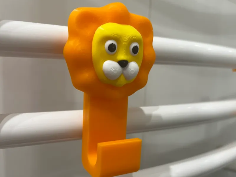 Hangry Lion - Lion Head Hook