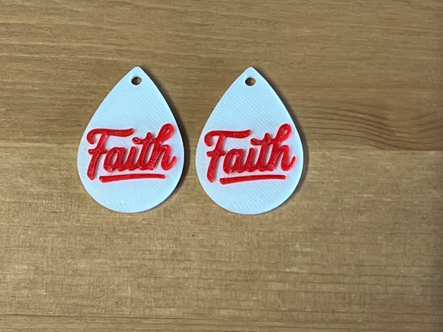 faith earrings