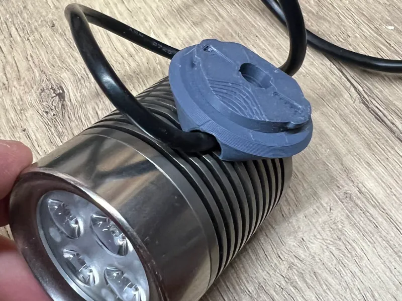 Garmin mount for mountain bike light