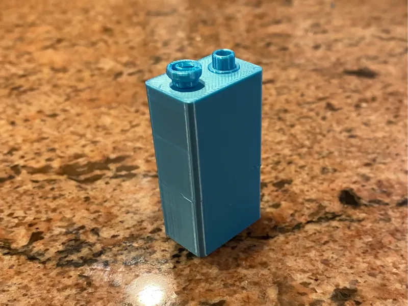 9-Volt Battery (to scale)