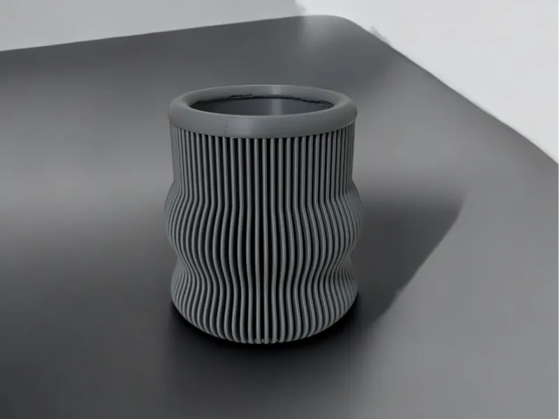 Elegant Geometric Vase – Modern Interior Accent