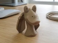 Jar Jar Binks - MULTIcolor (eyes black) - 0.12mm layer