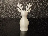 Renne de Noël porte-bougie — photo 2