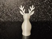 Renne de Noël porte-bougie — photo 4