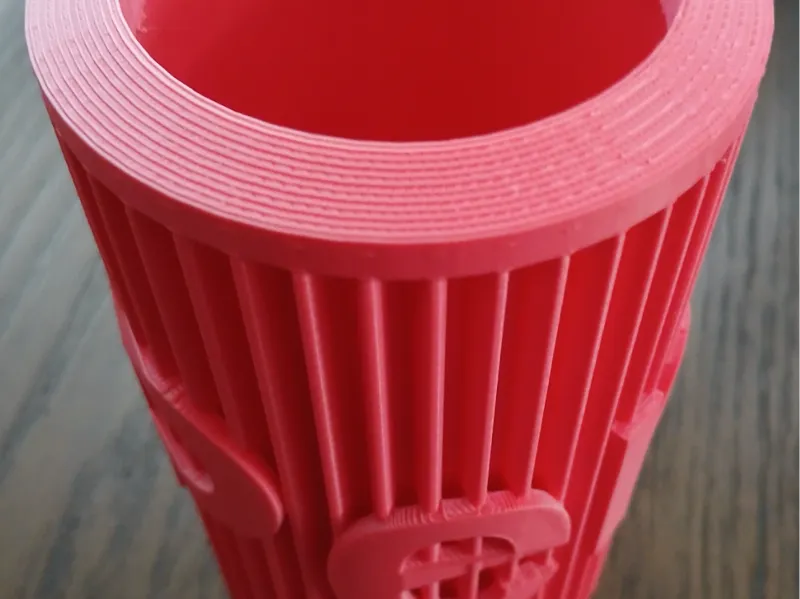 Ribbed Modern Pencil Holder Container Scalable