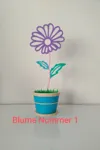 Blume Nr. 1   -  0.2mm layer, 2 walls, 15% infill