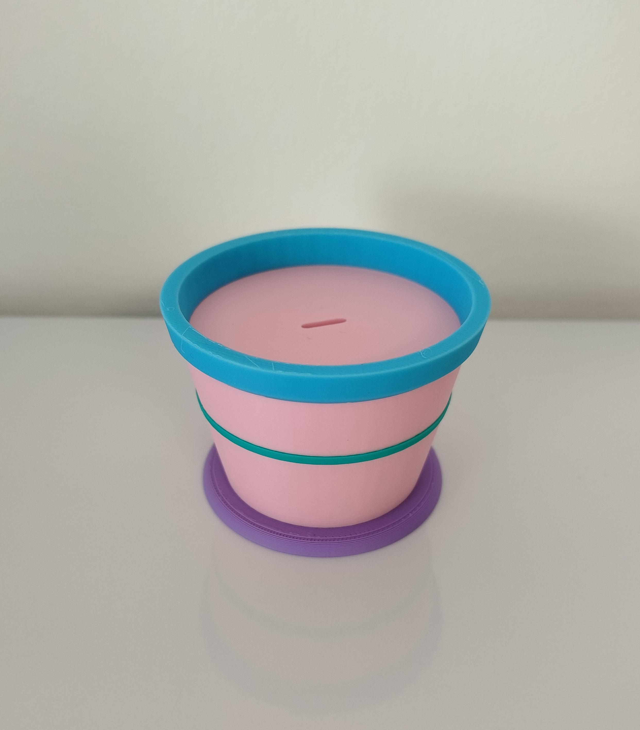 Miniatura 2 do modelo 3D Blume im Topf bunt 