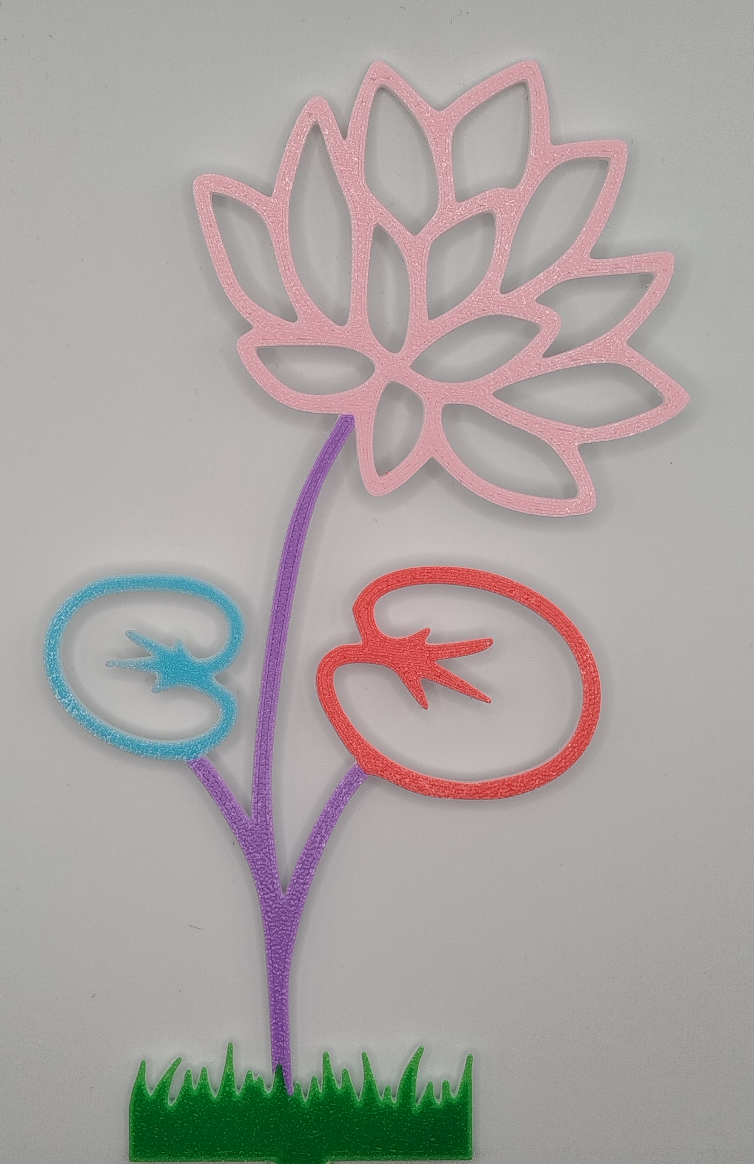 Miniatura 3 do modelo 3D Blume im Topf bunt 