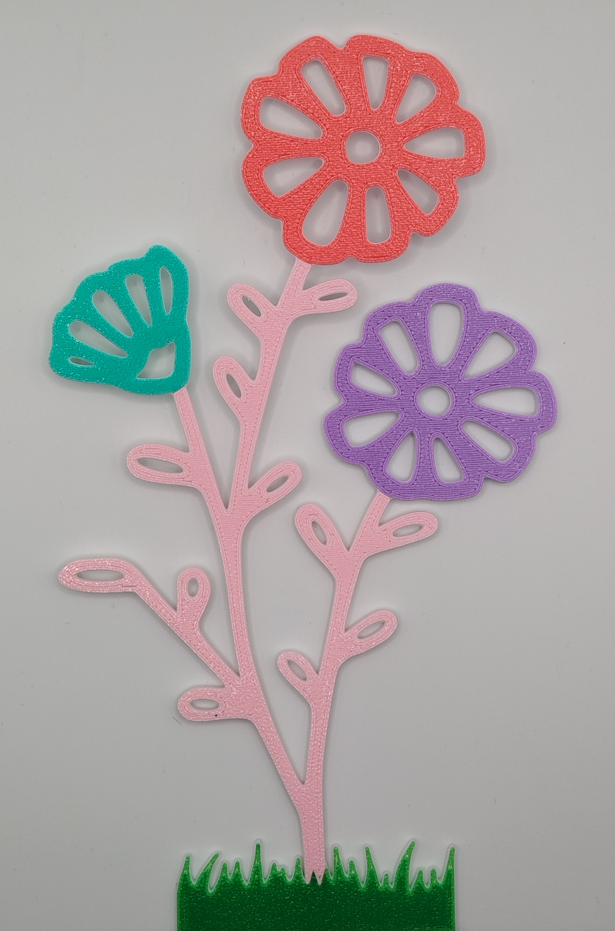 Miniatura 5 do modelo 3D Blume im Topf bunt 