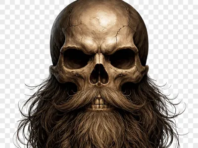 Bearded Skull