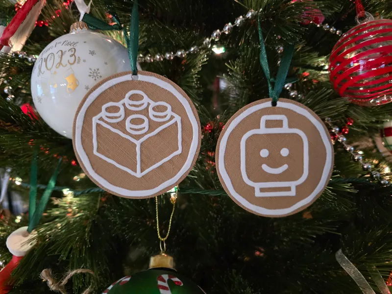 Christmas tree ornament Gingerbread - Brick