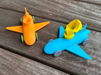 Balloon Airplane - Air Powered Toy