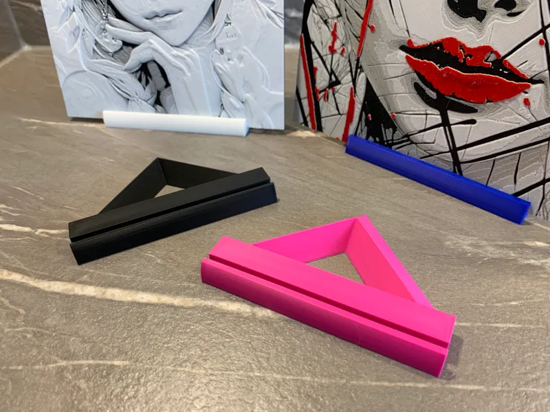 HueForge + Photo Stand Simple Design