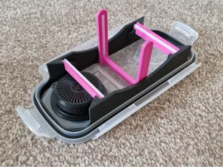 Dry Box PTFE Filament Roller with Stabilisers