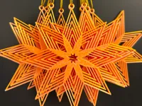 Étoile de Noël à suspendre — photo 1