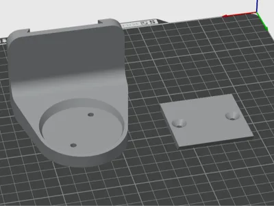 Tapo camera hidden screw sliding wall mount