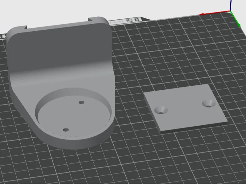 Tapo camera hidden screw sliding wall mount