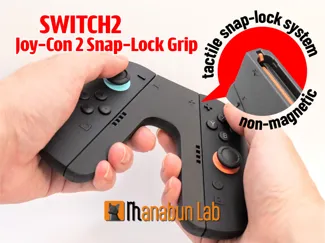 Nintendo Switch 2 Joy-Con 2 Snap-Lock Grip