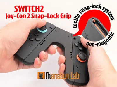 Nintendo Switch 2 Joy-Con 2 Snap-Lock Grip