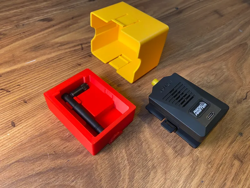 Storage Box for Radiomaster 4in1 + JR Adapter 
